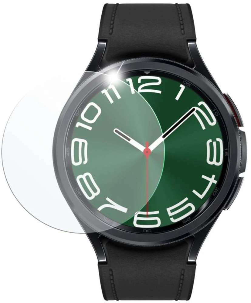 FIXED Apsauginis grūdintas stiklas, skirtas išmaniajam laikrodžiui Samsung Galaxy Watch 6 Classic (47mm) skaidrus