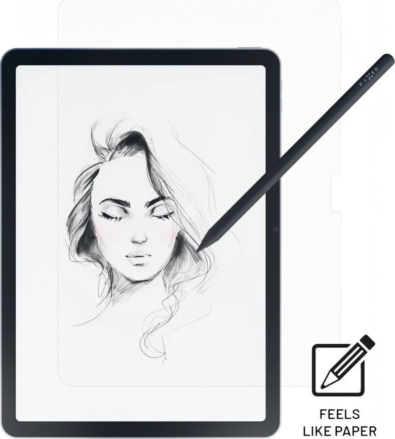 Fixed Apsauginis stiklas imituojantis popierių PaperGlass Screen Protector iPad Pro 13'' 2024 - Saugumo garantija.