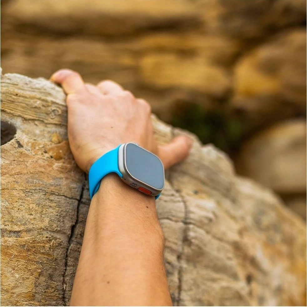 Fixed Fiksuotas | Šarvuotas grūdintas stiklas, skirtas „Apple Watch Ultra 49mm“ / „Ultra 2 49mm“ | Juodas