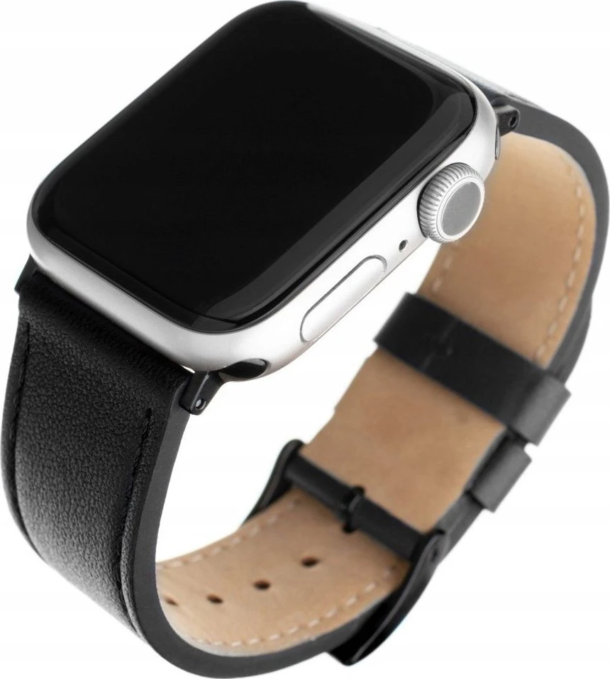 Fixed Fiksuotas | Dirželis Apple Watch 42/44/45/46/49 mm | Juodas | Odinis