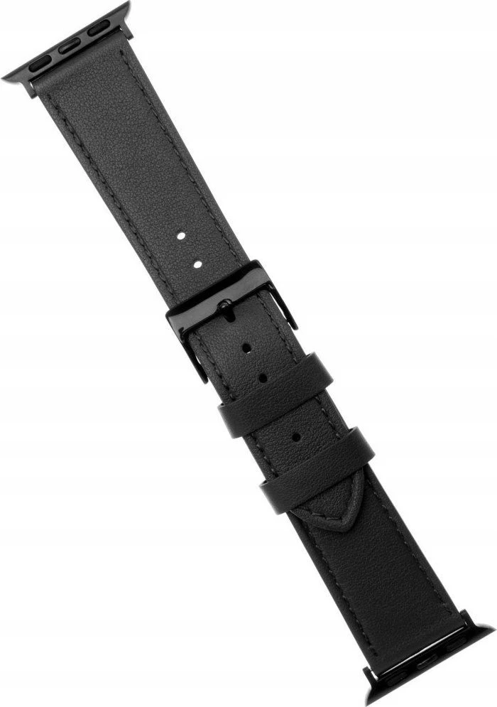 Fixed Fiksuotas | Dirželis Apple Watch 42/44/45/46/49 mm | Juodas | Odinis
