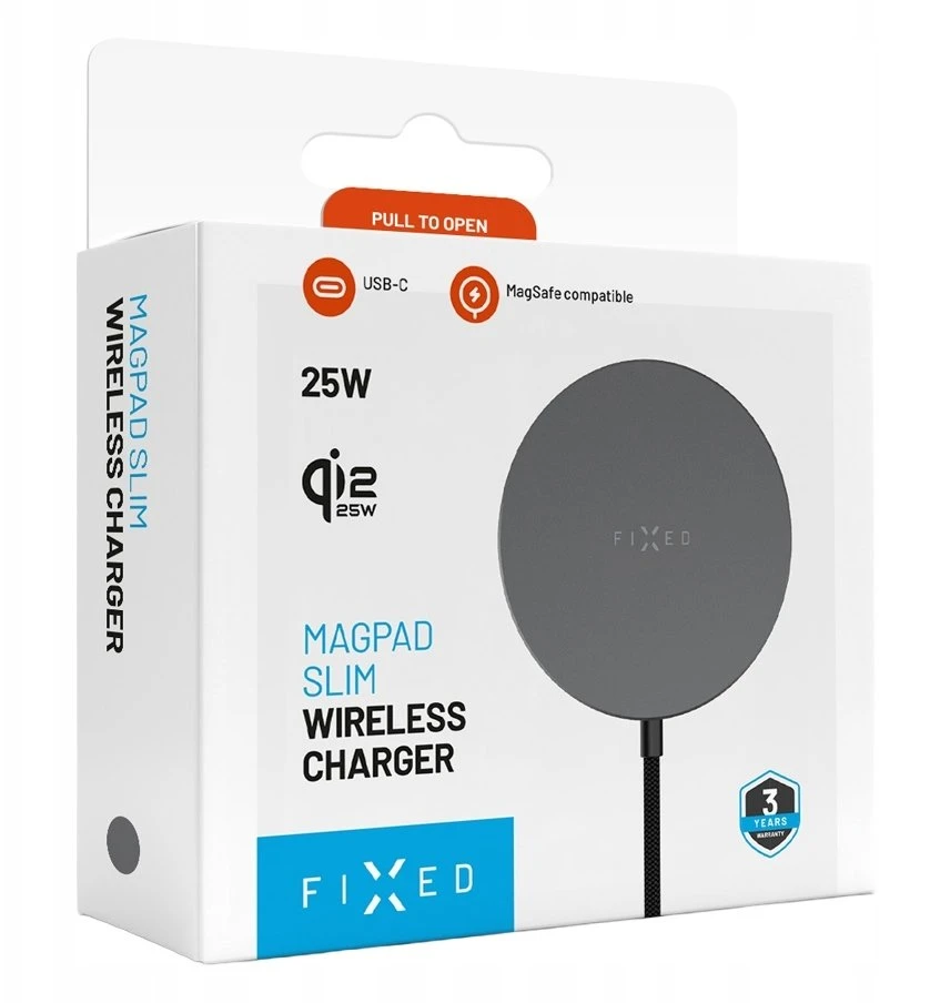 Fixed Charger Magpad Slim Qi2.2, Gr