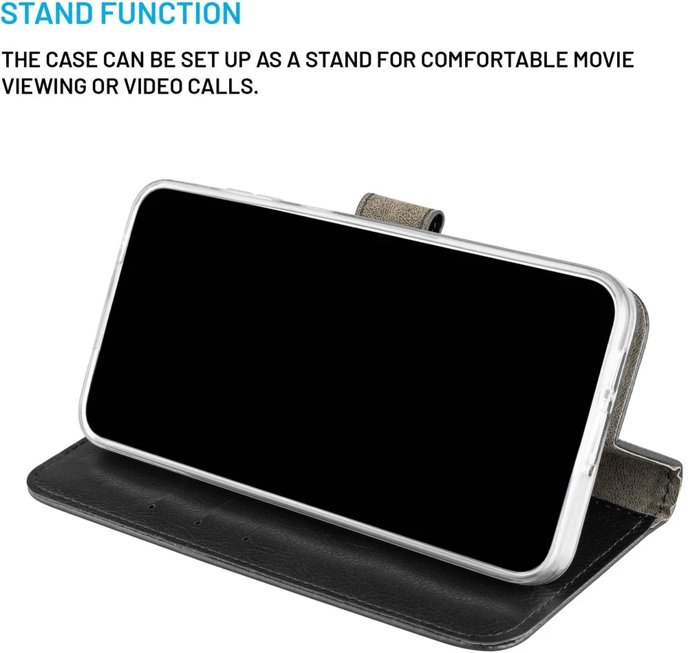 Fixed Dėklas Opus Book do Xiaomi 17 Ultra Juoda
