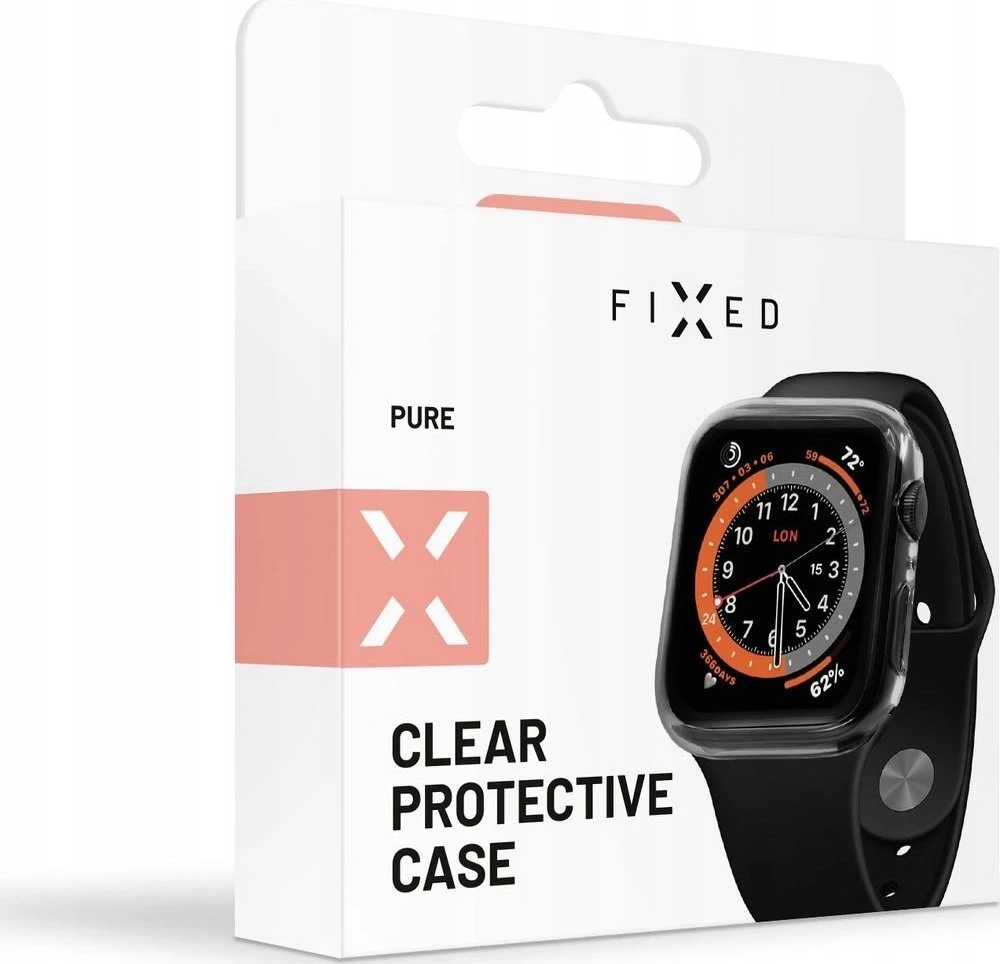 Fixed Fiksuotas | Pure, skirtas „Apple Watch Ultra 49mm“ / „Ultra 2 49 mm“ | Skaidrus