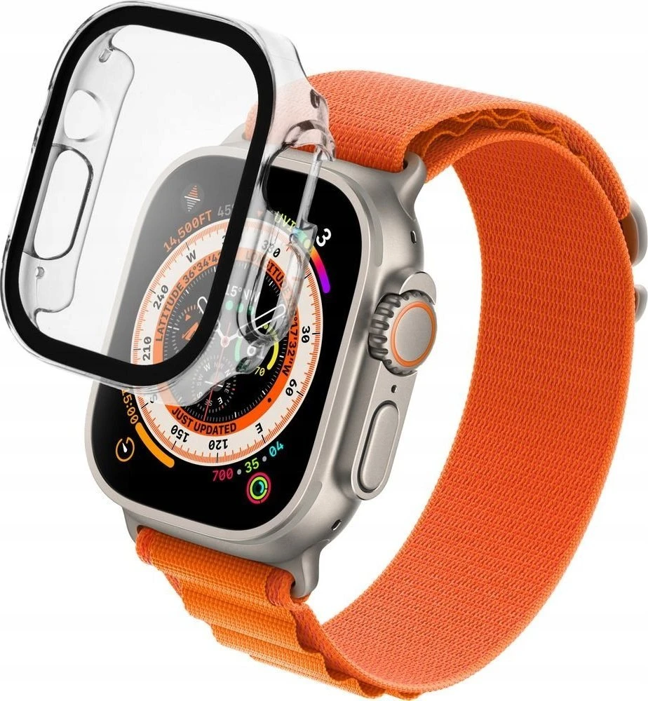 Fixed Fiksuotas | Pure, skirtas „Apple Watch Ultra 49mm“ / „Ultra 2 49 mm“ | Skaidrus