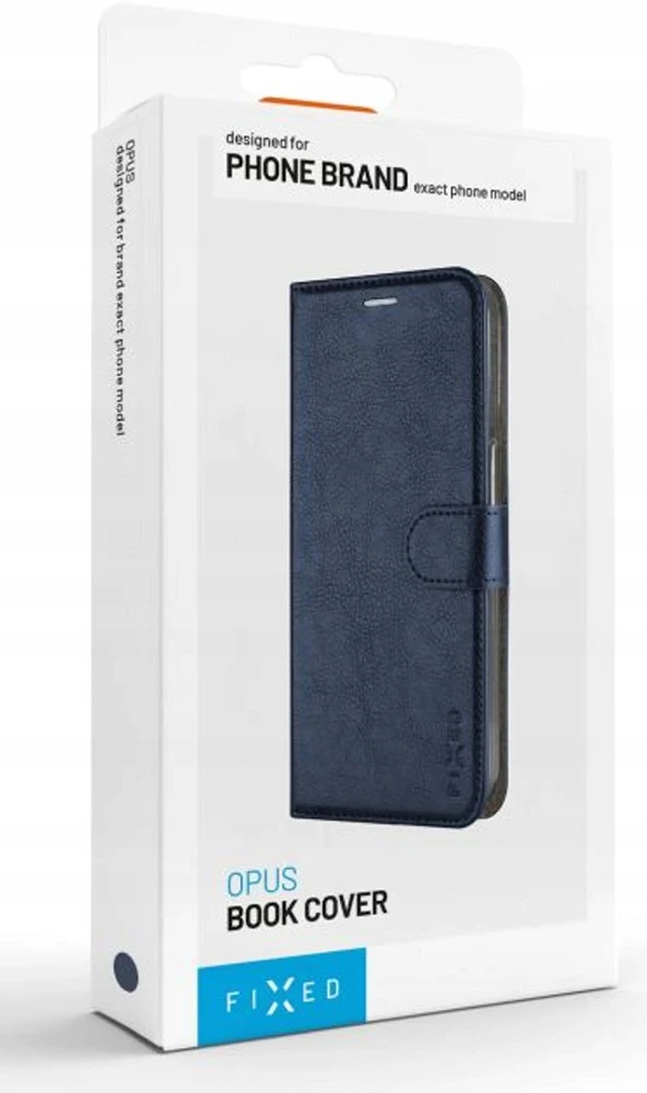 Fixed Opus | Knygų dėklas | Samsung | Galaxy A57 5G | Sintetinė oda | Mėlyna