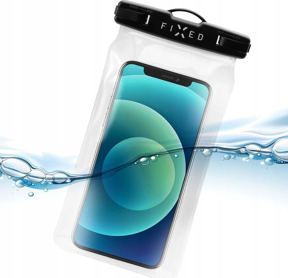 Dėklas Fixed Float | Phone Case | Juodas | Atsparus vandeniui universal mobile phone case