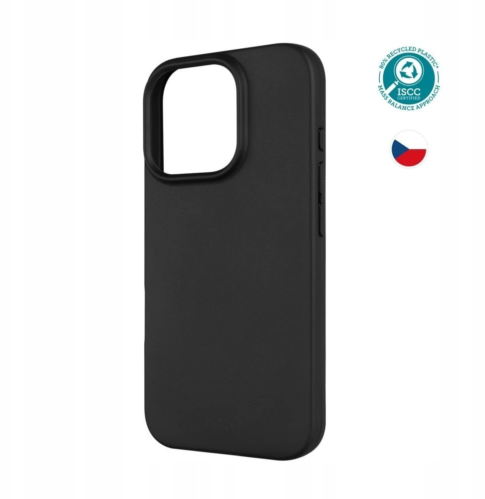 Fiksuotas Dėklas gelis TPU FIXED ReStory skirtas Apple iPhone Air, juoda