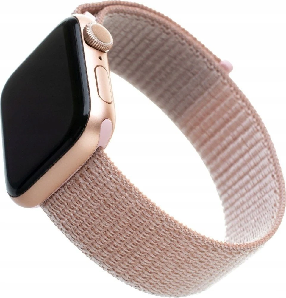 FIXED Nylon apyrankė skirta Apple Watch 38/40/41 mm rose