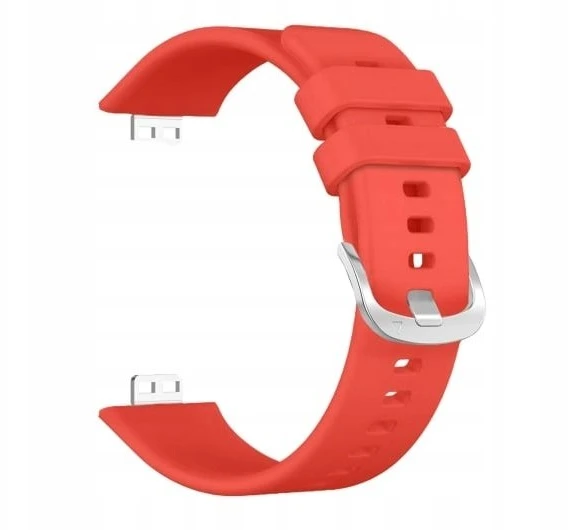 Fixed Fiksuotas silikoninis dirželis Huawei Watch FIT, raudonas (FIXSSTB-1054-RD)
