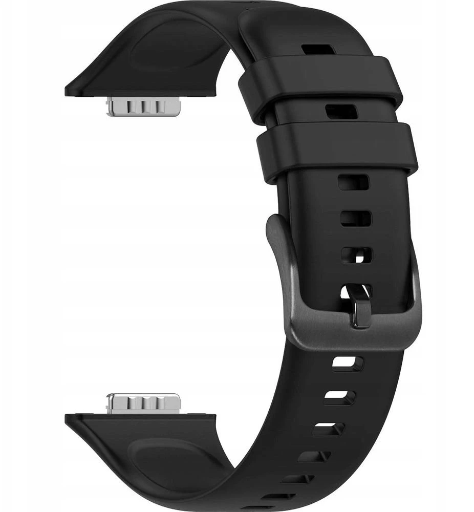 Fixed Fiksuotas | Silikoninis dirželis, skirtas „Huawei Watch Fit 2“ / „Fit 2 Classic“ | Juodas