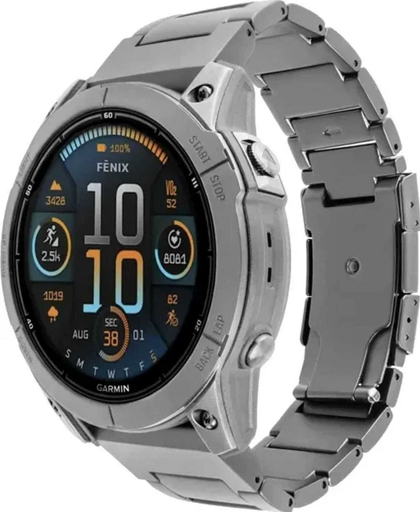 Fixed Tytanowa bransoleta do Garmin QuickFit 22mm