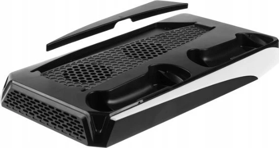 Fixed Pataisyta daugiafunkcinė stotis, skirta PlayStation 5 su aušinimo ir įkrovimo dviem DualSense valdikliais | FIXPS5-MCS-BW