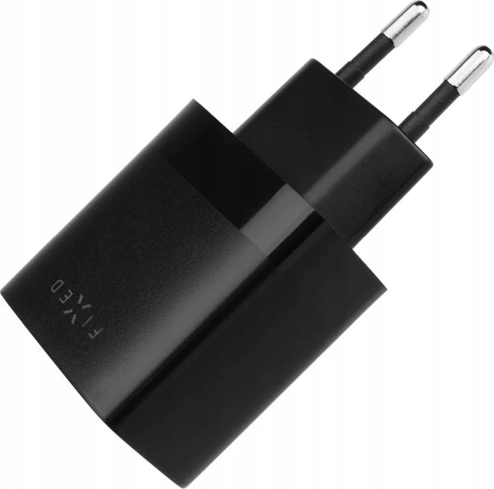 Fixed Fiksuotas | Dvigubas USB kelioninis įkroviklis 17W | FIXC17N-2U-BK