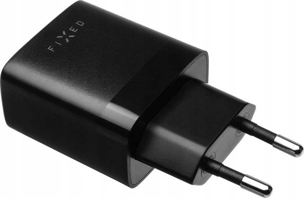 Fixed Fiksuotas | Dvigubas USB kelioninis įkroviklis 17W | FIXC17N-2U-BK