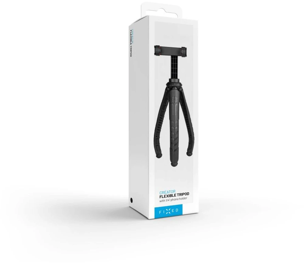 FIXED Creator Tripod with phone mount, juodos spalvos