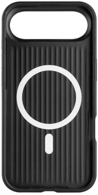 Fixed Fiksuotas dėklas [[KEEP0]] MagLeather [[KEEP1]] Apple iPhone Air su MagSafe palaikymu, juodos spalvos
