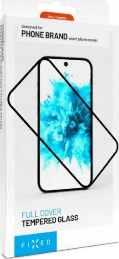 Fixed Fiksuota ekrano apsauga | Samsung | Galaxy S25 Ultra | Grūdintas stiklas | Juodas | Pilnas dangtelis 2.5D