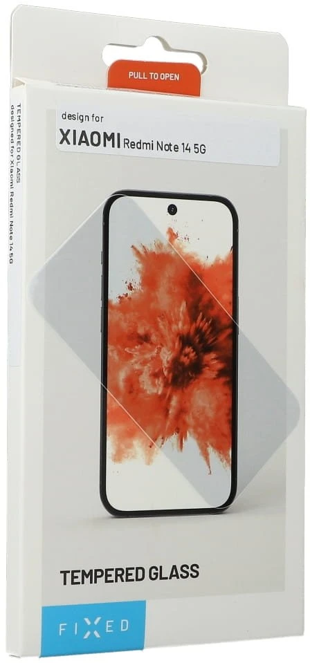 Fixed Fiksuota ekrano apsauga | Xiaomi | Redmi Note 14 5G | Grūdintas stiklas | Išvalyti | 2.5D