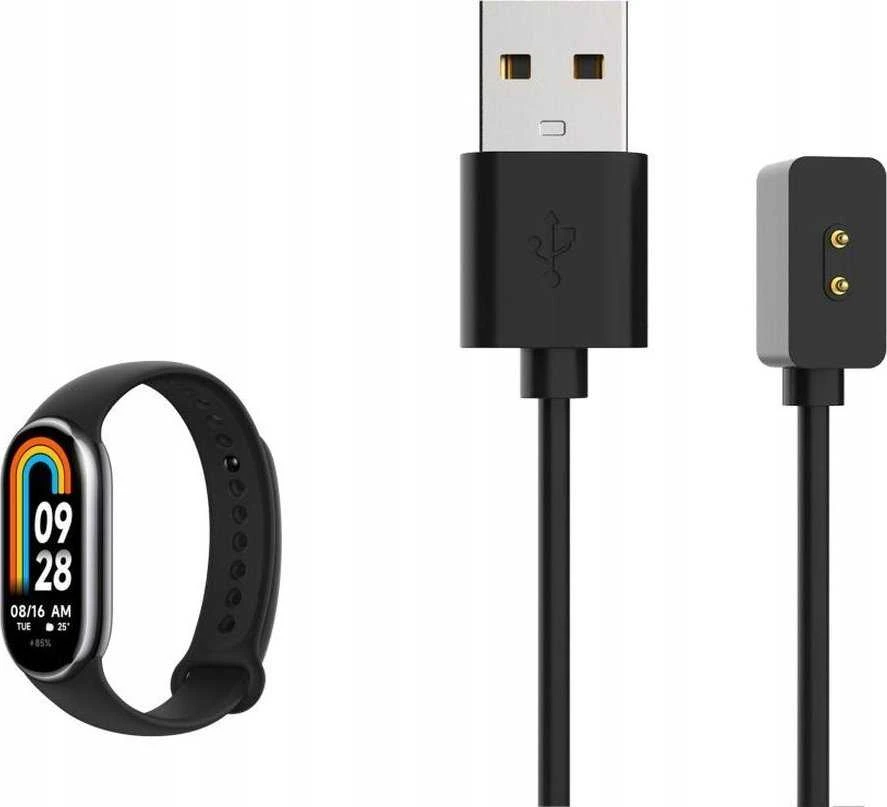 Fixed Ištaisyta | USB-A įkrovimo laidas, skirtas Xiaomi Mi Band/Smart Band 8/9/Pro/Active | FIXDW-1176