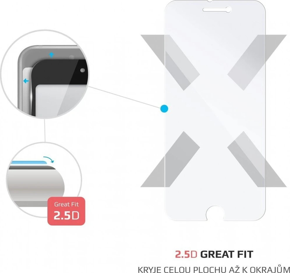 Fixed Pataisytas 2.5D su Apple iPhone 6/6S/7/8/SE (2020/2022)
