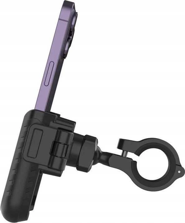 Fixed Bikee Plus | Universal holder | Hardened plastikas/Silicone pads | Juodas