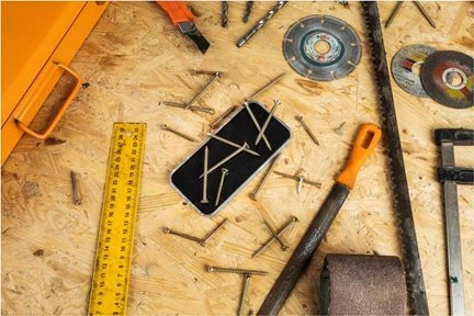 Fixed Fiksuotas | Šarvai Visas dangtis 2.5D | Ekrano apsauga | Samsung | Galaxy A55 5G | Grūdintas stiklas | Juodas