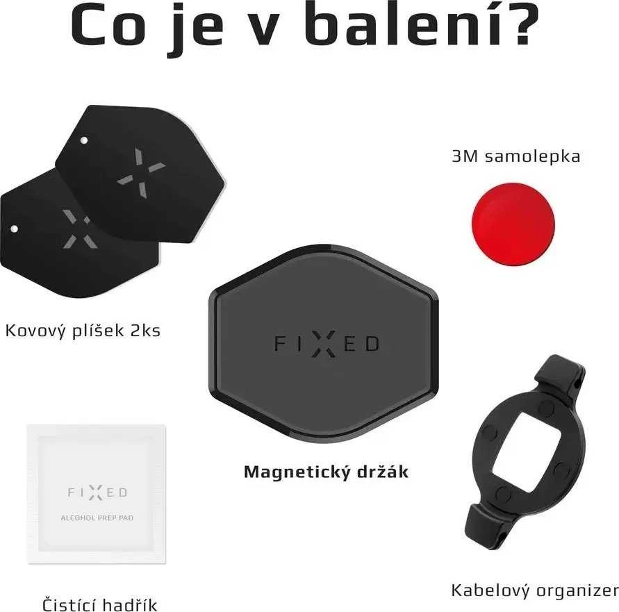 Fixed Fiksuotas | Automobilinio telefono laikiklis | Icon Flex | Laikiklis | Universalus | Universalus | Juodas