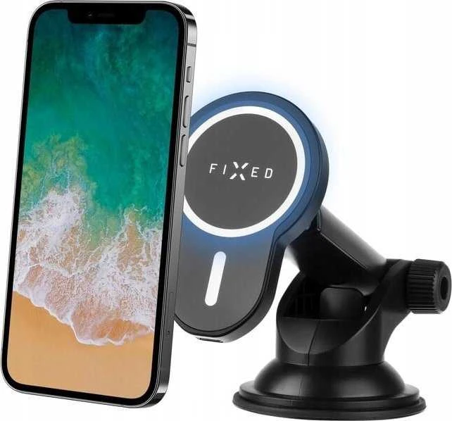 Fixed Ištaisyta MagClick XL | Laikiklis | Apple | iPhone 12/13/14 | Juodas