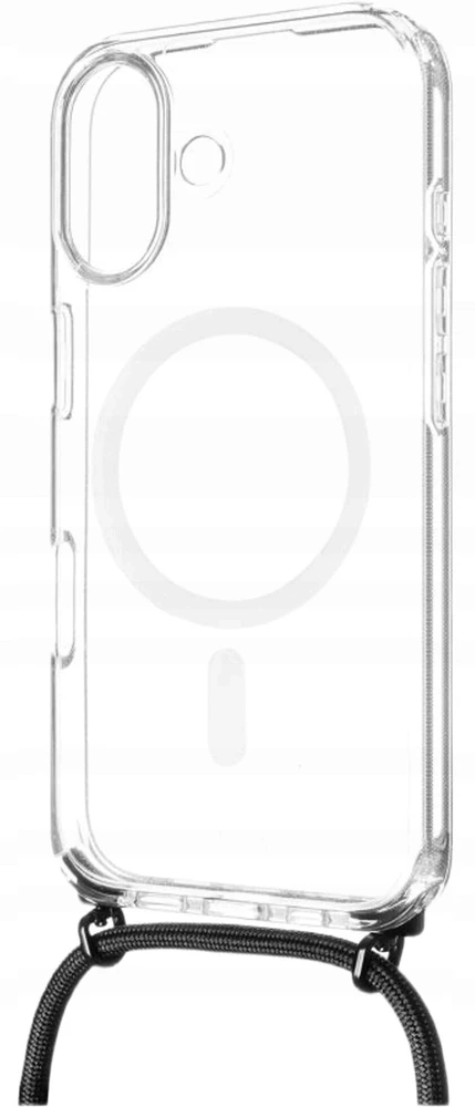 Fixed Fiksuotas „MagPure“ kaklo įdėklas Apple iPhone 17, juodas