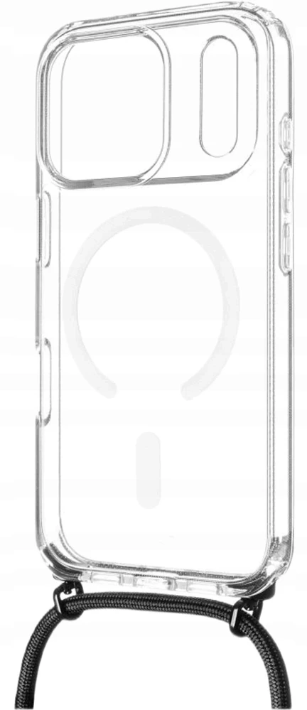 Fixed MagPure Neck - Dėklas do Apple iPhone 17 Pro juoda (FIXPUNM2-1602-BK)