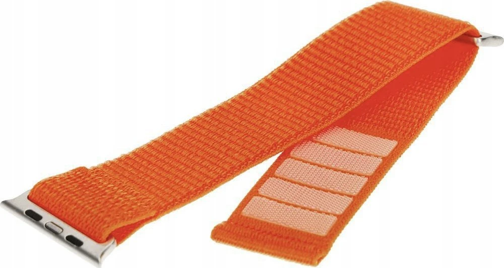 Fixed Fiksuotas | Sportiškas dirželis Apple Watch Ultra 49mm | 160-210 mm | Laikrodžio dirželis | Oranžinis | Nailonas