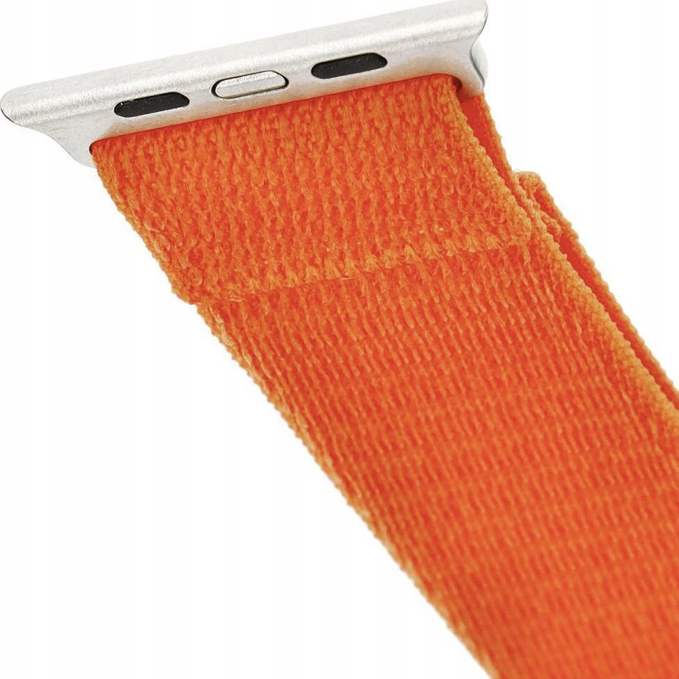 Fixed Fiksuotas | Sportiškas dirželis Apple Watch Ultra 49mm | 160-210 mm | Laikrodžio dirželis | Oranžinis | Nailonas