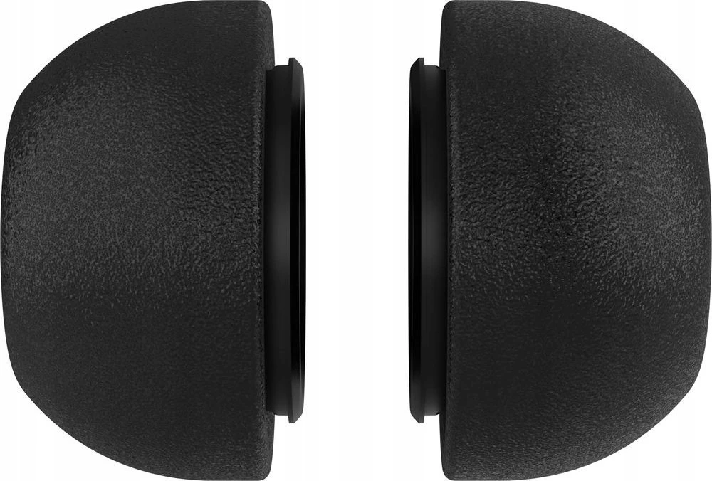 Fixed Plugs Pro, 2 komplektai, dydis S | Kištukai | Apple | Airpods Pro/Pro 2 | Putplastis | Juodas
