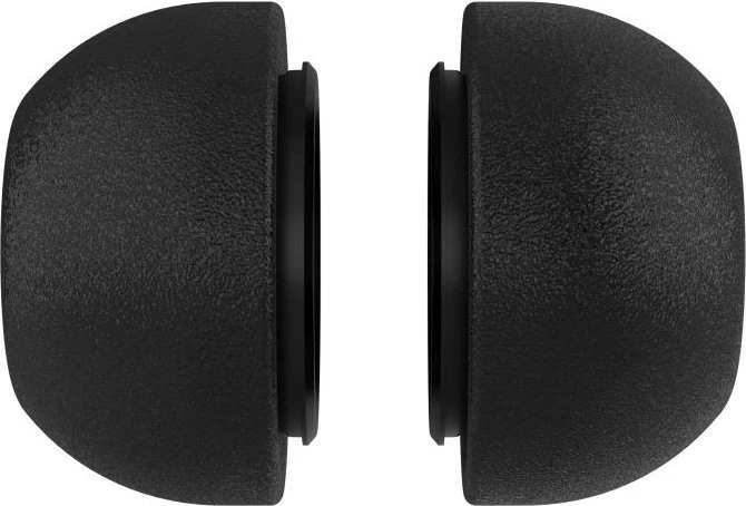 Fixed Plugs Pro, 2 rinkiniai, dydis XS | Kištukai | Apple | Airpods Pro/Pro 2 | Putplastis | Juodas