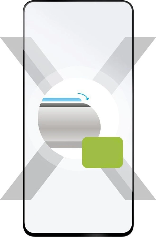 Fixed Fiksuota ekrano apsauga | Samsung | Galaxy S24 FE | Grūdintas stiklas | Juodas | 2.5D