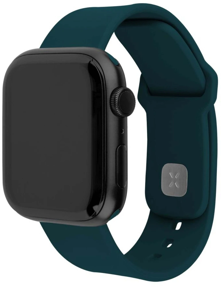 Fixed Fiksuotas silikoninis sportinis dirželio rinkinys, skirtas Apple Watch 4