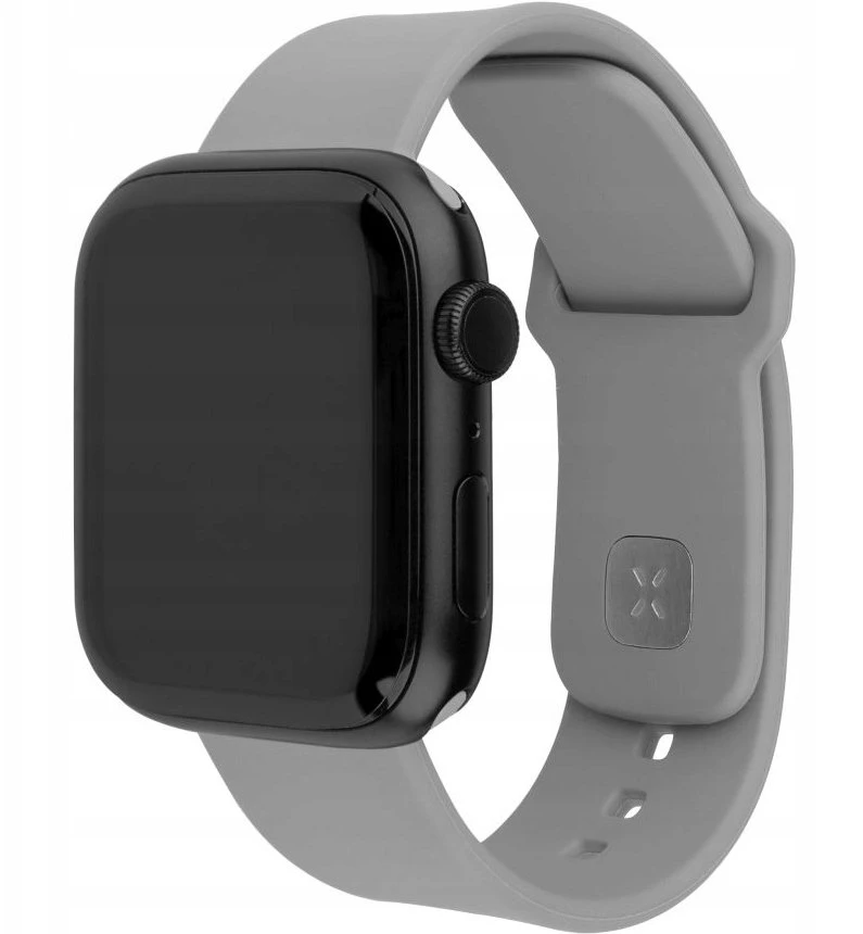 Fixed Fiksuotas silikoninis sportinis dirželio rinkinys, skirtas Apple Watch 4