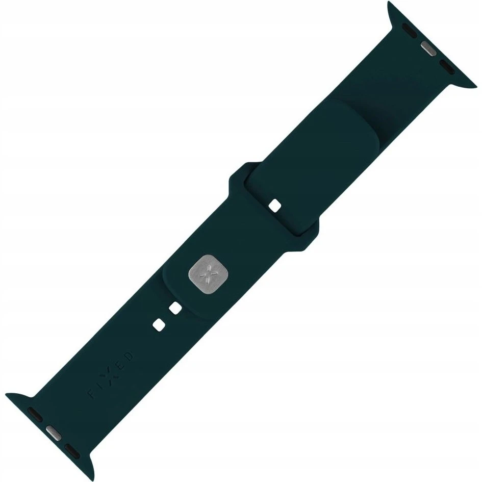 Fixed Silicone Sporty Strap Set - Dirželis dla Apple Watch 38/40/41 mm, ciemnozielony (FIXSST2-436-DRGRE)
