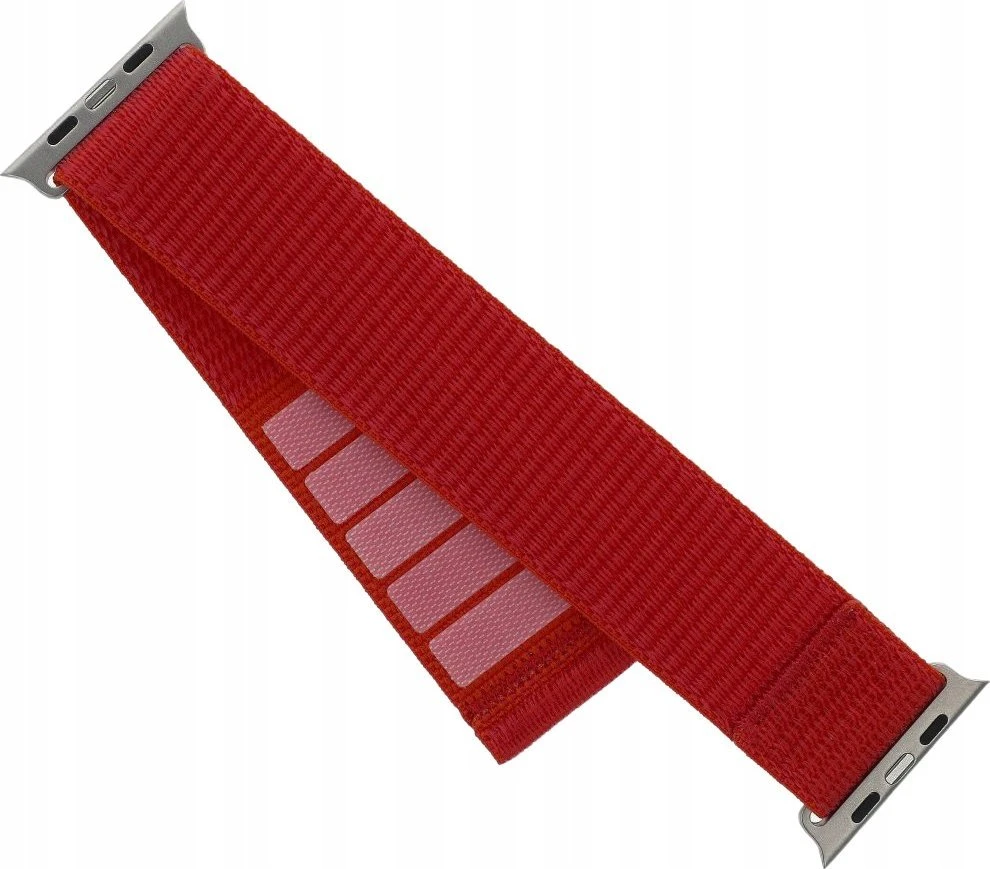 Fixed Ištaisyta | Sportiškas dirželis Apple Watch Ultra 49mm | 160-210 mm | Raudona | Nailonas