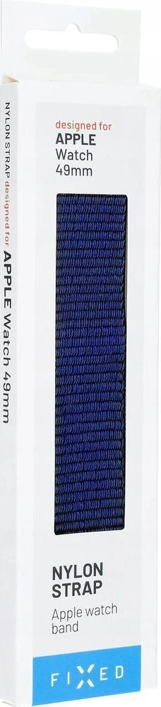 Fixed Ištaisyta | Sportiškas dirželis Apple Watch Ultra 49mm | 160-210 mm | Tamsioji Mėlyna | Nailonas