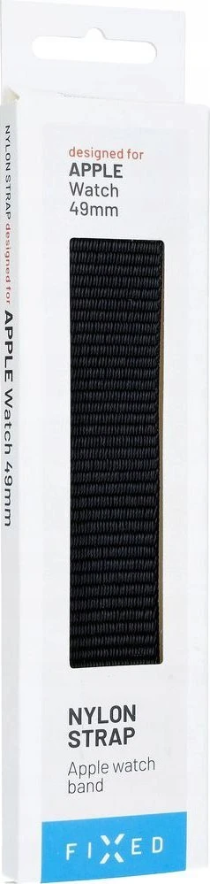 Fixed Ištaisyta | Sportiškas dirželis Apple Watch Ultra 49mm | 160-210 mm | Juodas | Nailonas