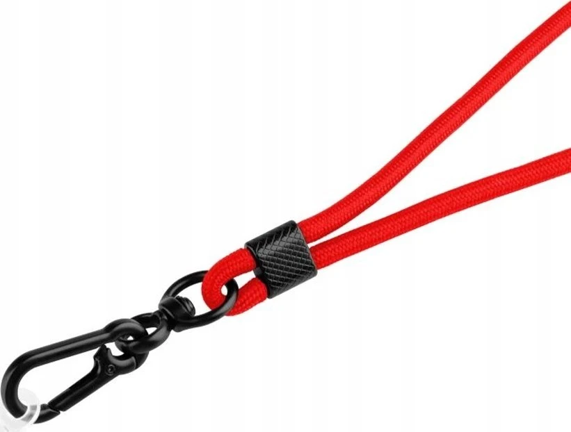 Dėklas Fixed FIXED Universal Lanyard for Mobile Phones - uniwersalna smycz do telefonu raudona - Garantija bezpieczeństwa.