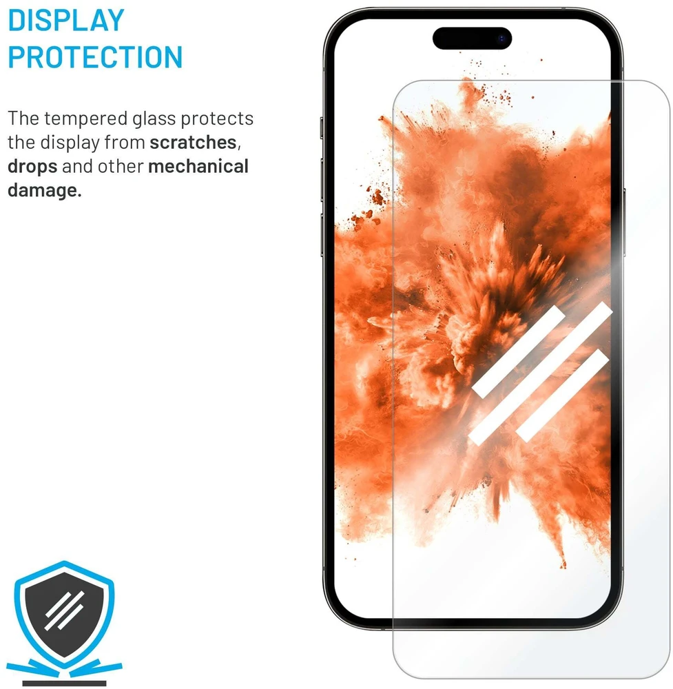 Fixed Grūdintas stiklas skirtas Motorola Edge 70 5G 2 vnt. skaidrus