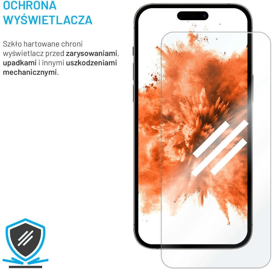 Fixed Grūdintas stiklas skirtas Motorola Edge 70 5G 2 vnt. skaidrus