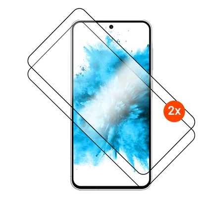 Fixed FIKSUOTAS pilnai apsaugotas 2,5D grūdintas stiklas su aplikatoriumi, skirtas „Samsung Galaxy A57 5G“, 2 vnt., juodas | Fiksuotas pilnai apsaugotas 2.5D | Ekrano apsauga | „Samsung | Galaxy A57 5G“ | Grūdintas stiklas | Juodas