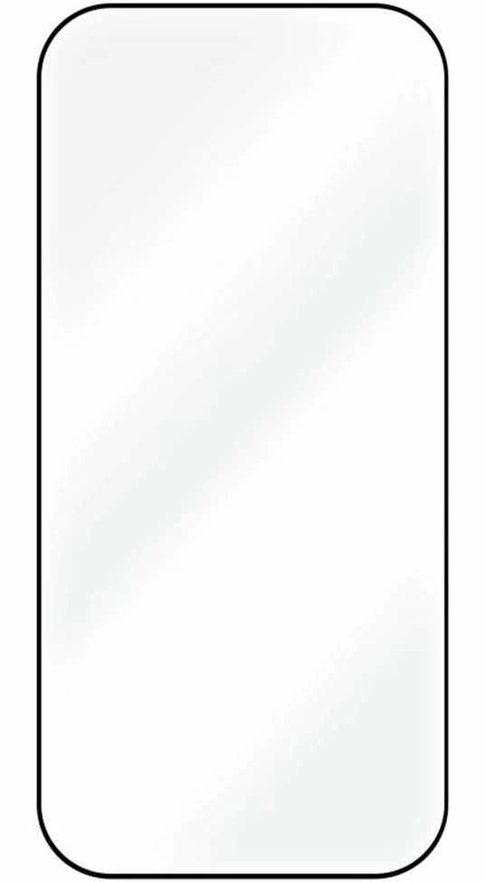 Fixed Fiksuota ekrano apsauga | Apple | iPhone Air | Grūdintas stiklas | Juodas | Pilnas dangtelis 2.5D