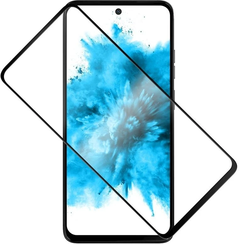 Fixed Grūdintas stiklas ochronne FIXED Full-Cover dla Motorola Moto G15/Power, juoda