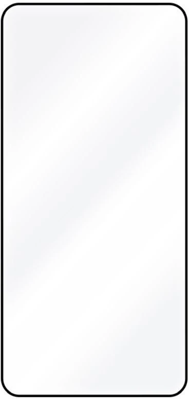 Fixed FIKSUOTAS, visiškai dengiantis grūdinto stiklo ekrano apsauginis stiklas, skirtas „Samsung Galaxy S25 Edge 5G“, juodas