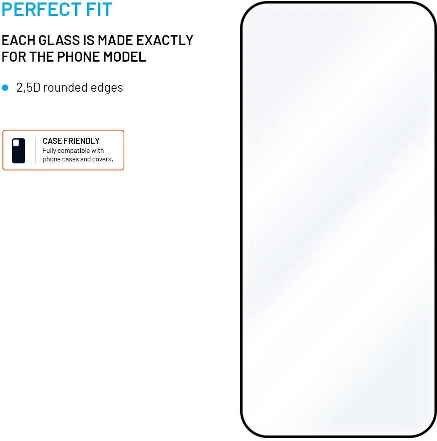 Fixed Grūdintas stiklas Full-Cover do Google Pixel 10/10 Pro 5G/9/9 Pro juoda